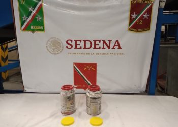 Ejército Mexicano asegura más de 3 kilos de metanfetamina en Aeropuerto Potosino