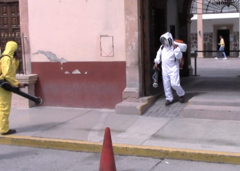 Sanitización continua en la presidencia de Villa de Reyes