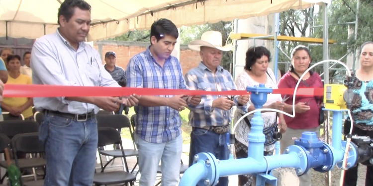 Se realiza la inauguración de un nuevo pozo en la comunidad de Alberto Carreras Torres por parte de Antorcha Campesina