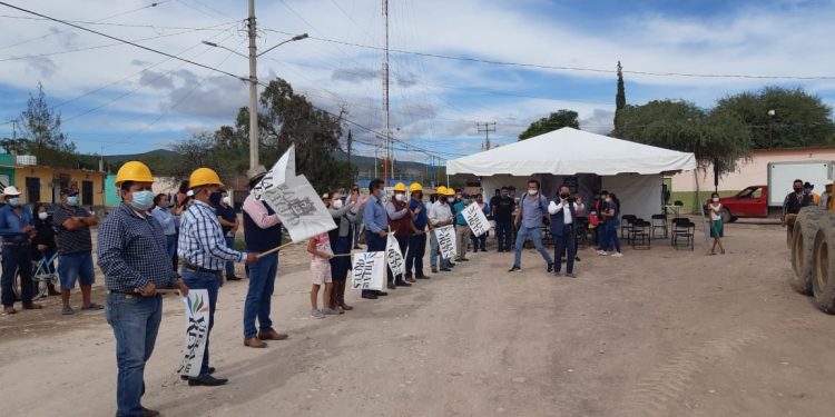 Arranca obra de pavimentación en la localidad de El Rosario