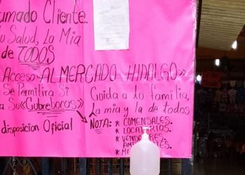 APOYO AL CONSUMO LOCAL, MERCADO HIDALGO TRABAJA CON LAS MEDIDAS SANITARIAS