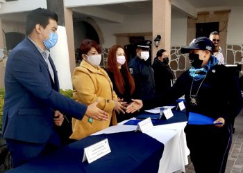 Villa de Reyes celebra Día del Policía a elementos de la corporación municipal