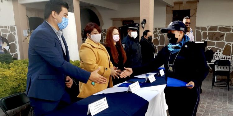 Villa de Reyes celebra Día del Policía a elementos de la corporación municipal