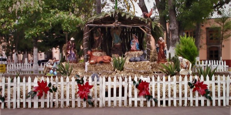 LA NAVIDAD SE REFLEJA EN EL JARDÍN DE VILLA DE REYES