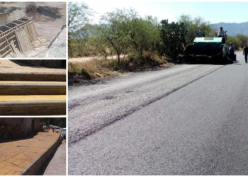 OBRAS PÚBLICAS CONTINÚAN EN VILLA DE REYES