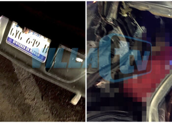 Fatal accidente sobre la carretera 37 a la altura de la comunidad de Socavón