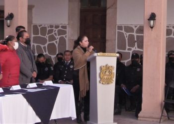 MENSAJE DE LA PRESIDENTA DE VILLA DE REYES HACIA LOS POLICIAS EN SU DÍA