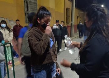 SE COLOCAN FILTROS SANITARIO EN LAS ENTRADAS A LA FEREVILLA