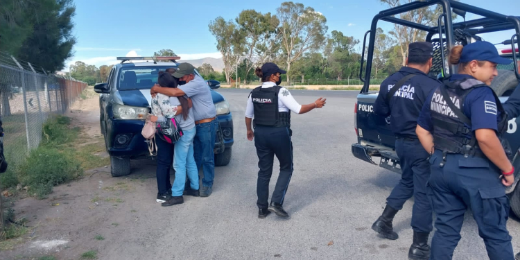 DGSPM de Villa de Reyes localiza a jovencita secuestrada