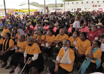 FESTEJO A ADULTOS MAYORES, CON CEREMONIA RELIGIOSA Y BAILABLES