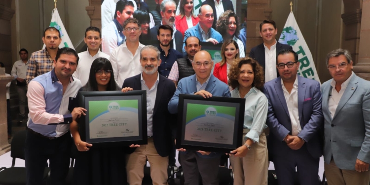 ONU ENTREGÓ FORMALMENTE LA DISTINCIÓN CIUDAD ÁRBOL DEL MUNDO A SAN LUIS CAPITAL