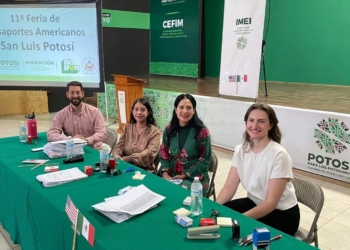 FERIA DE PASAPORTES BRINDÓ APOYO A 180 CONNACIONALES POTOSINOS