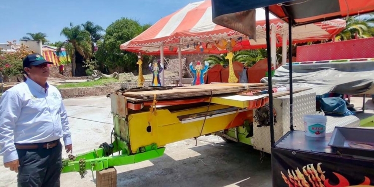 SUPERVISA PROTECCIÓN CIVIL ESTATAL JUEGOS MECÁNICOS EN LA FENAPO