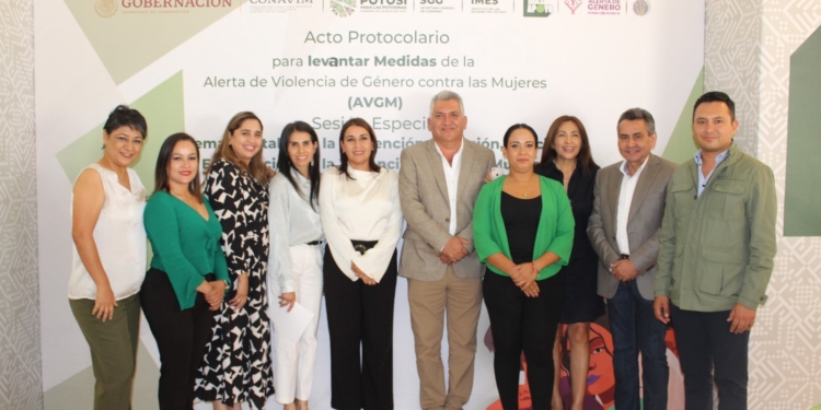 CNDH RECONOCE TRABAJO PARA LEVANTAR ALERTA DE VIOLENCIA DE GÉNERO EN SLP
