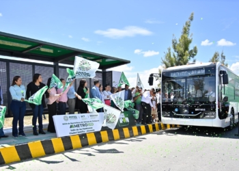 RICARDO GALLARDO ARRANCA NUEVA RUTA DE METRORED HASTA CIUDAD SATÉLITE