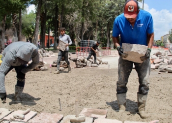 GOBIERNO DE LA CAPITAL AVANZA EN LA OBRA DEL PASEO ESMERALDA, EN LA CALZADA DE GUADALUPE