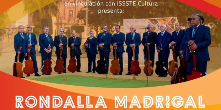 CULTURA DE LA CAPITAL INVITA A LA PRESENTACIÓN DE LA RONDALLA MADRIGAL EN SLP