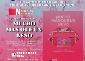 CULTURA MUNICIPAL INVITA A MIÉRCOLES LITERARIO EN EL CENTRO CULTURAL PALACIO MUNICIPAL