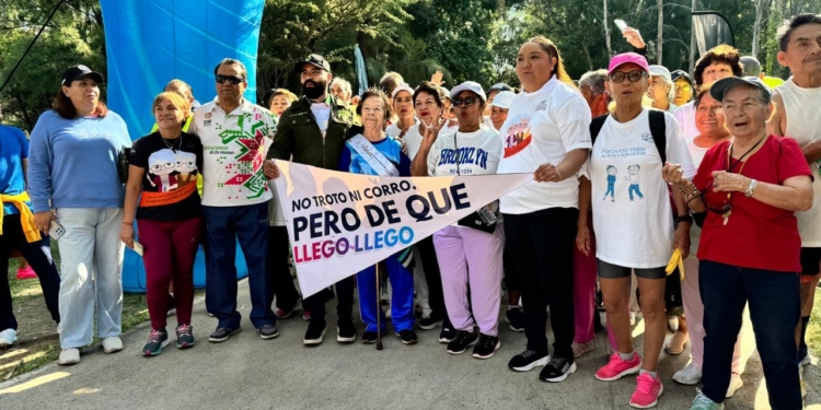 UN ÉXITO CARRERA PARA ADULTOS MAYORES EN PARQUE TANGAMANGA I