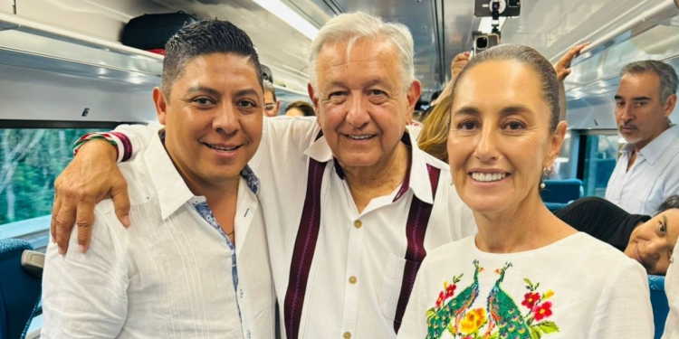 CON AMLO Y SHEINBAUM, CONSTATA RICARDO GALLARDO IMPACTO ECONÓMICO Y SOCIAL DEL TREN MAYA