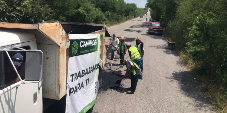 GOBIERNO ESTATAL ATENDIÓ 233 KILÓMETROS DE CAMINOS DURANTE AGOSTO