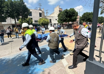 UN ÉXITO SIMULACRO NACIONAL EN SAN LUIS POTOSÍ CON APOYO ESTATAL