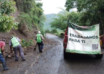 TRAS LLUVIAS, LIBERA GOBIERNO ESTATAL CAMINOS DE LA HUASTECA