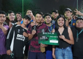 REALIZA ESTADO, TORNEOS DE FUTBOL RÁPIDO PARA JÓVENES EN COLONIAS