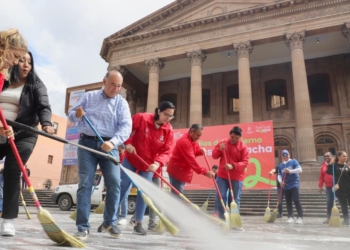 Alcalde Galindo arranca el programa “100 Días de Gobierno, 100 Días de Talacha”, acciones integrales para mejorar el espacio social