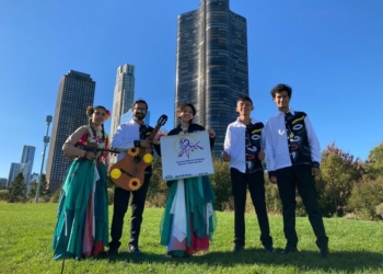 ENSAMBLE MUSICAL DE ESCUELA POTOSINA VIBRA EN EL FESTIVAL XANTOLO EN CHICAGO