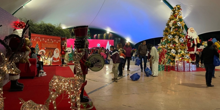 OFRECE GOBIERNO ESTATAL INSTALACIONES DE LA FENAPO PARA FESTEJOS DECEMBRINOS