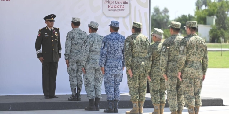 EJECUTIVO ESTATAL REFRENDA COORDINACIÓN CON LAS FUERZAS ARMADAS