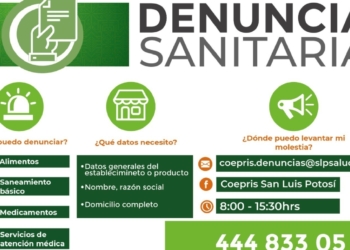 GOBIERNO DEL ESTADO PROTEGE A LAS Y LOS POTOSINOS DE RIESGOS SANITARIOS
