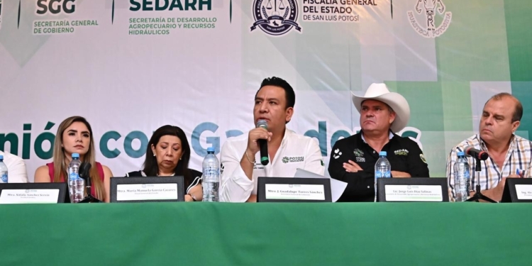EJECUTIVO CONSOLIDA MÁS REUNIONES Y APOYO A PRODUCTORES PECUARIOS