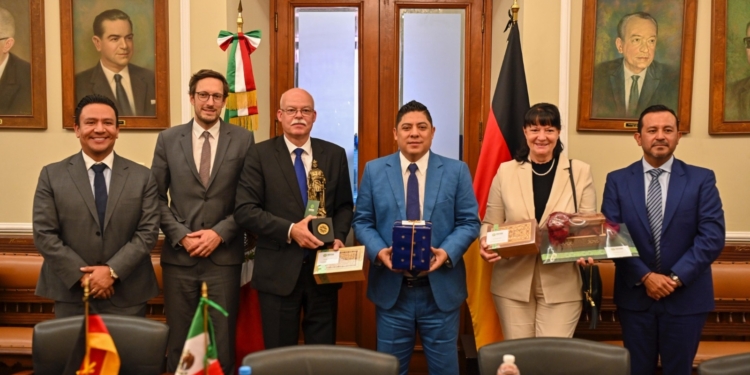 RICARDO GALLARDO FORTALECE INTERCAMBIO INDUSTRIAL, CULTURAL Y COMERCIAL CON ALEMANIA