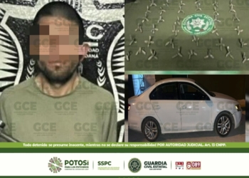PRESUNTO INTEGRANTE DE GRUPO CRIMINAL FUE DETENIDO POR LA GUARDIA CIVIL ESTATAL