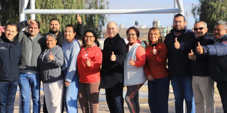 Los 100 Días de Gobierno, 100 Días de Talacha, benefician a los fraccionamientos Españita y Valle Dorado