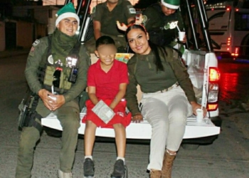 LABOR ALTRUISTA Y HUMANITARIA DE LA GUARDIA CIVIL ESTATAL, CON TRADICIONAL ENTREGA DE JUGUETES A NIÑEZ POTOSINA