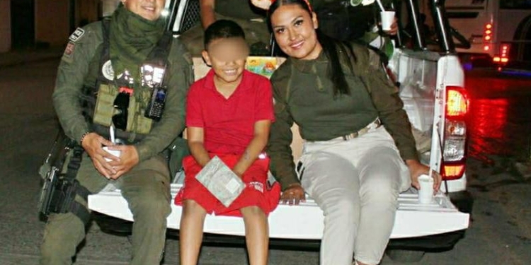 LABOR ALTRUISTA Y HUMANITARIA DE LA GUARDIA CIVIL ESTATAL, CON TRADICIONAL ENTREGA DE JUGUETES A NIÑEZ POTOSINA