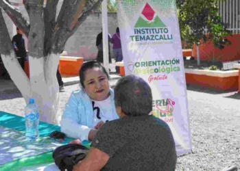 TEMAZCALLI LLEVÓ SERVICIOS DE SALUD MENTAL A CUATRO REGIONES DEL ESTADO 