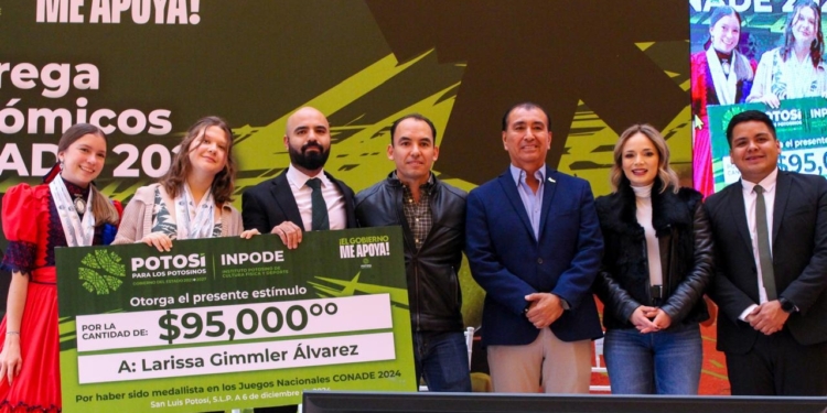 INVERSIÓN SIN PRECEDENTES DEL GOBIERNO ESTATAL PARA RECONOCER A ATLETAS POTOSINOS