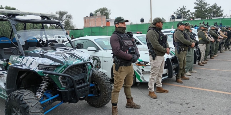 SECRETARÍA ESTATAL DE SEGURIDAD Y AUTORIDADES DE SOLEDAD DE GRACIANO SÁNCHEZ ARRANCAN EN EL OPERATIVO “GUADALUPE-REYES”