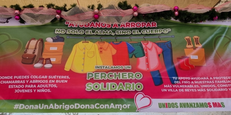 SMDIF Y PC ARRANCAN CAMPAÑA “AYÚDANOS A ARROPAR NO SOLO EL ALMA, SINO EL CUERPO”