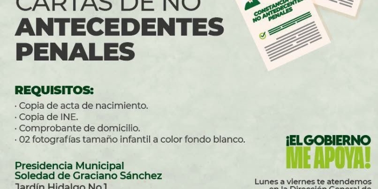 📑‼️¡TRAMITA TU CARTA DE NO ANTECEDENTES PENALES FÁCILMENTE ESTE LUNES!