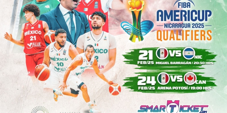 TODO LISTO PARA LA PRESENTACIÓN DE LA SELECCIÓN MEXICANA DE BASQUETBOL SAN LUIS POTOSÍ