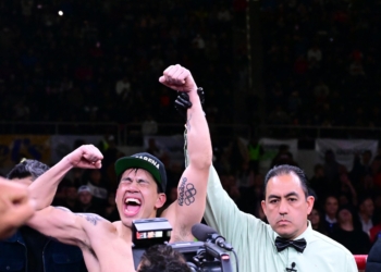 “CHINO” RODRÍGUEZ SE LLEVA LA VICTORIA ANTE OMAR CHÁVEZ EN LA ARENA POTOSÍ
