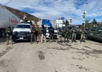 Operativo de seguridad y vigilancia como parte de las Bases de Operaciones Mixtas Interinstitucionales