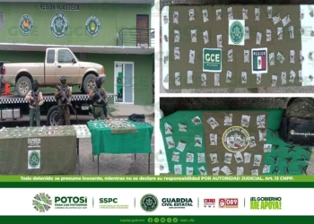 GUARDIA CIVIL ESTATAL DESTACA DETENCIÓN DE 264 PERSONAS EN LA SEMANA DEL 18 AL 24 DE ENERO DEL PRESENTE AÑO