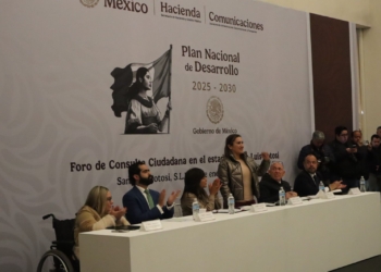 SAN LUIS POTOSÍ PARTICIPA EN LA INTEGRACIÓN DEL PLAN NACIONAL DE DESARROLLO