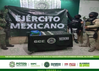 OPERATIVO BOMI PERMITE ASEGURAMIENTO DE 67 DOSIS DE DROGA EN SALINAS DE HIDALGO